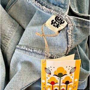 Lucy & Yak denim overalls.                     size 14L UK 10L US